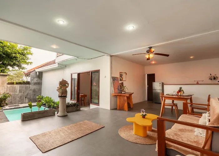 ゲストハウス Baliwatchi With Kitchen, Wi-fi And Pool チャングー